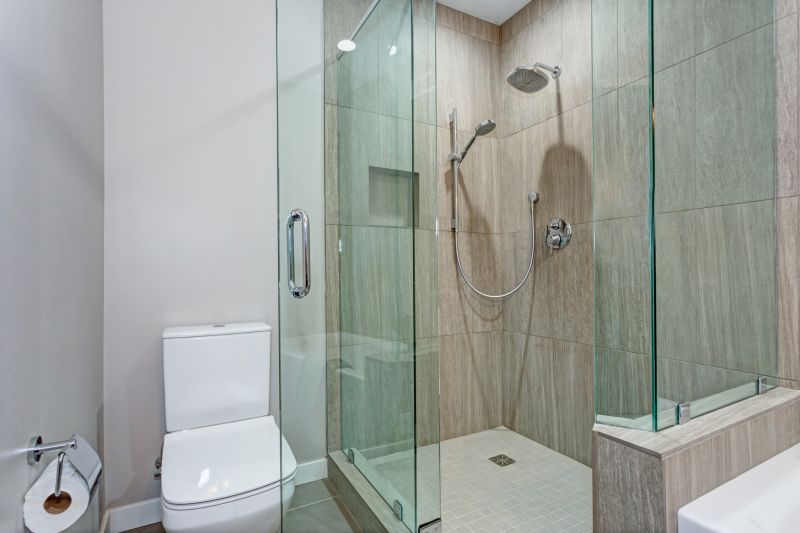 Modern Bathroom Shower Setup