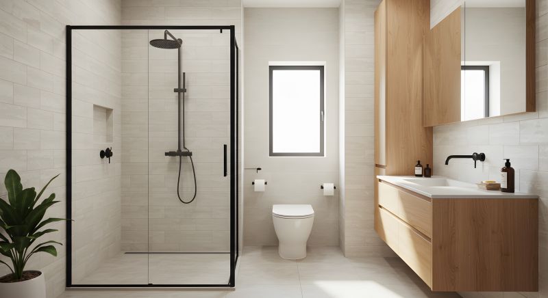Multi-Functional Shower Space